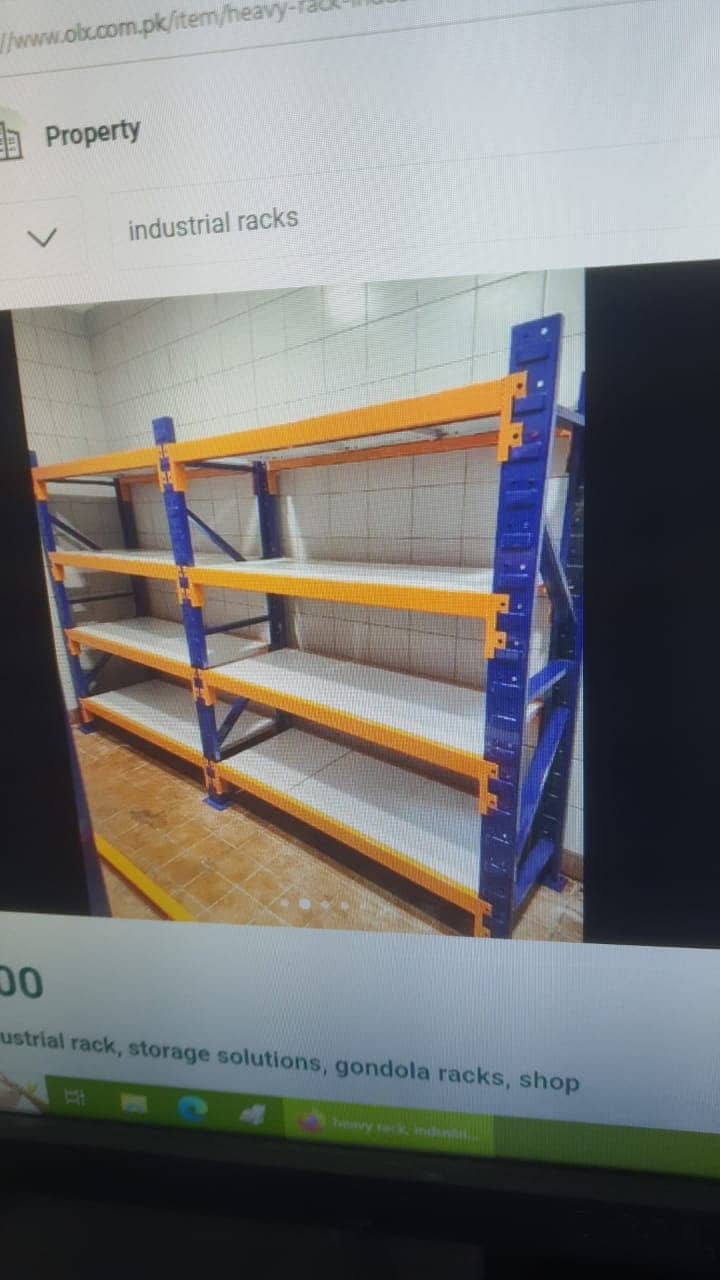 Display racks, use rack, shelving unit, office file industrial rack, 4