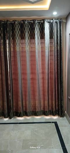 Brown Curtains 2pcs