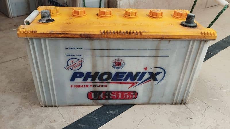 Phoenix UGS155 battery for ups and solar plates. 3