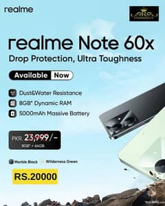 Realme Note 60x Box Pack