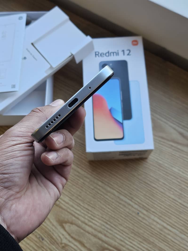 Redmi note 12 8/128 with box and all original accessories- No Exchange 2