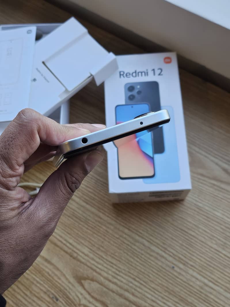 Redmi note 12 8/128 with box and all original accessories- No Exchange 6