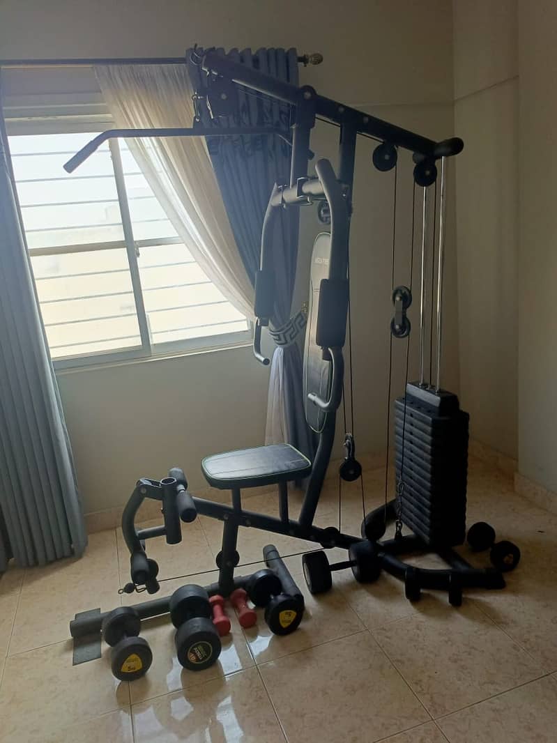 American Fitness Home Gym 1