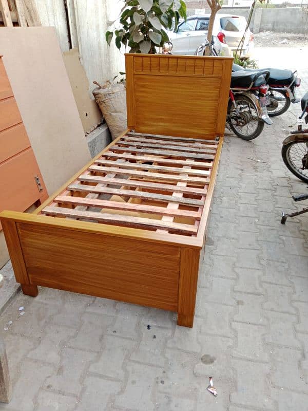 single bed kikar wooden 0