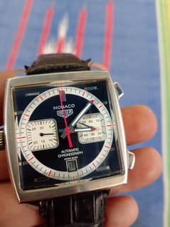 Monaco Tag Heuer automatic chronograph watch for sale