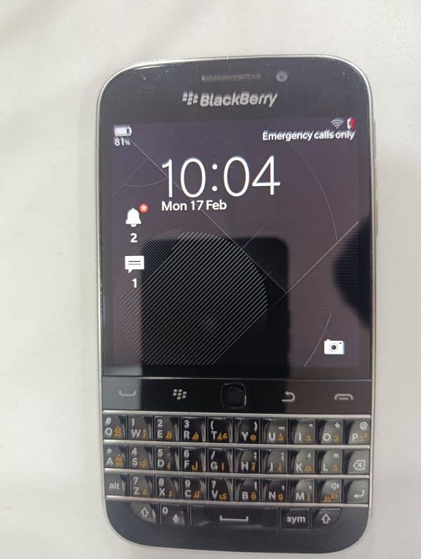 BlackBerry Classic Q20 1