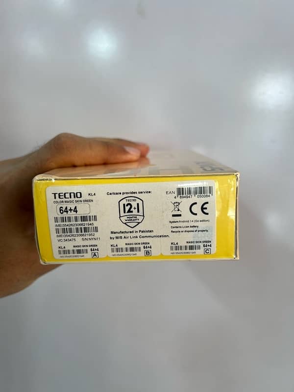 Tecno Spark Go 1 Box Packed 2