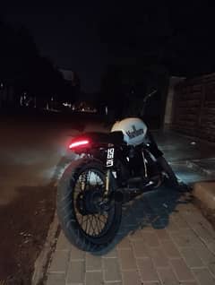 converted to cafe racer