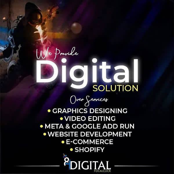 we provide Graphic Designing Video Editing and Digital Services 0