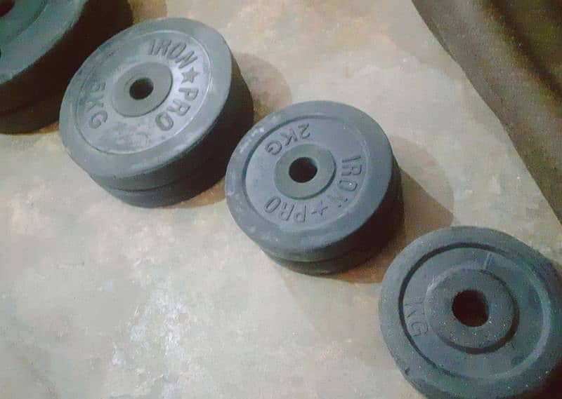 Multiple Gym bench, weight plates , Dumbells 9