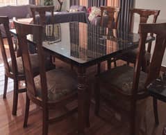 2 Dinning table with 12 chairs