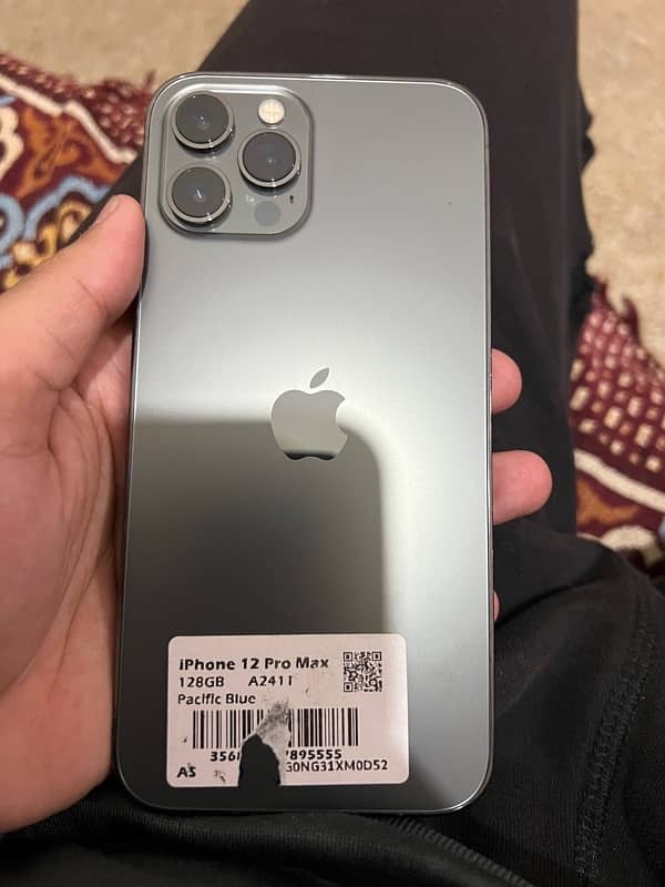 Iphone 12 Pro Max 128 Gb Dual Pta Approved 0