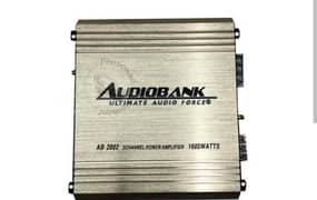 audio bank 2 chancel ammplifier with a+copy off kenwood subwoofer