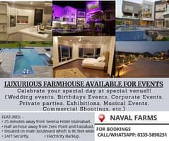 Farmhouse Available For Events on  Daily Basis