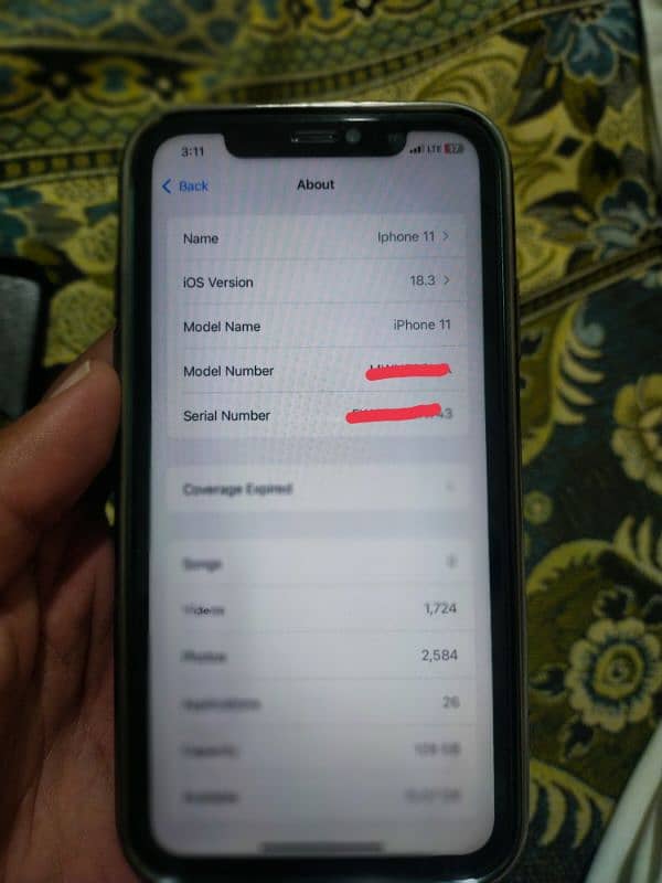 iphone 11 with box non pta sim work kar rahi 2