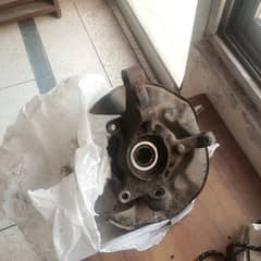 Corolla XLi GLi steering knuckle and wheel bearing Hub