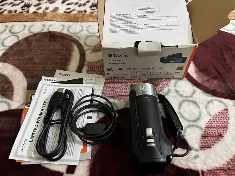 SONY HANDYCAM CAMCORDER CX-440 8