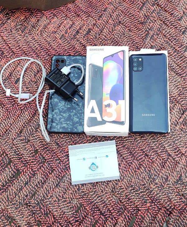 Samsung A31 like brand new 0