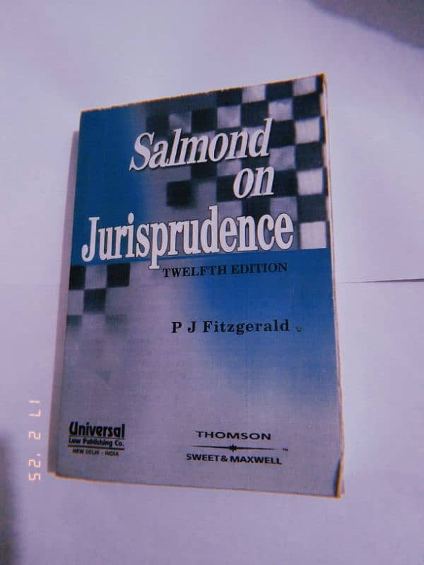 Salmond on Jurisprudence by PJ Fiitzgerald 1