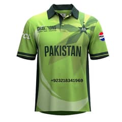 Pakistan Cricket Team Jersey for Champions Trophy 2025