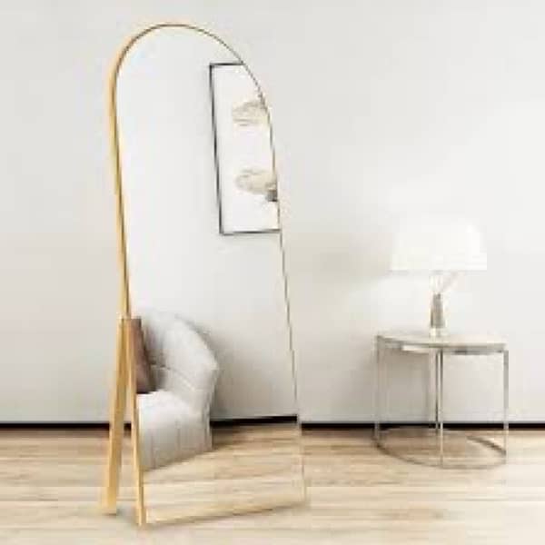 Dome shaped mirror with a stand 1