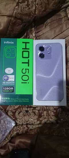 Infinix hot 50i pin pack 12gb 128 gb