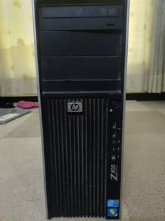 Z400 HP Workstation || W3520 CPU + R7 250 GPU