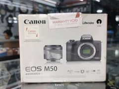 Canon M50 | Mirrorless Camera | 15-45mm stm lens |