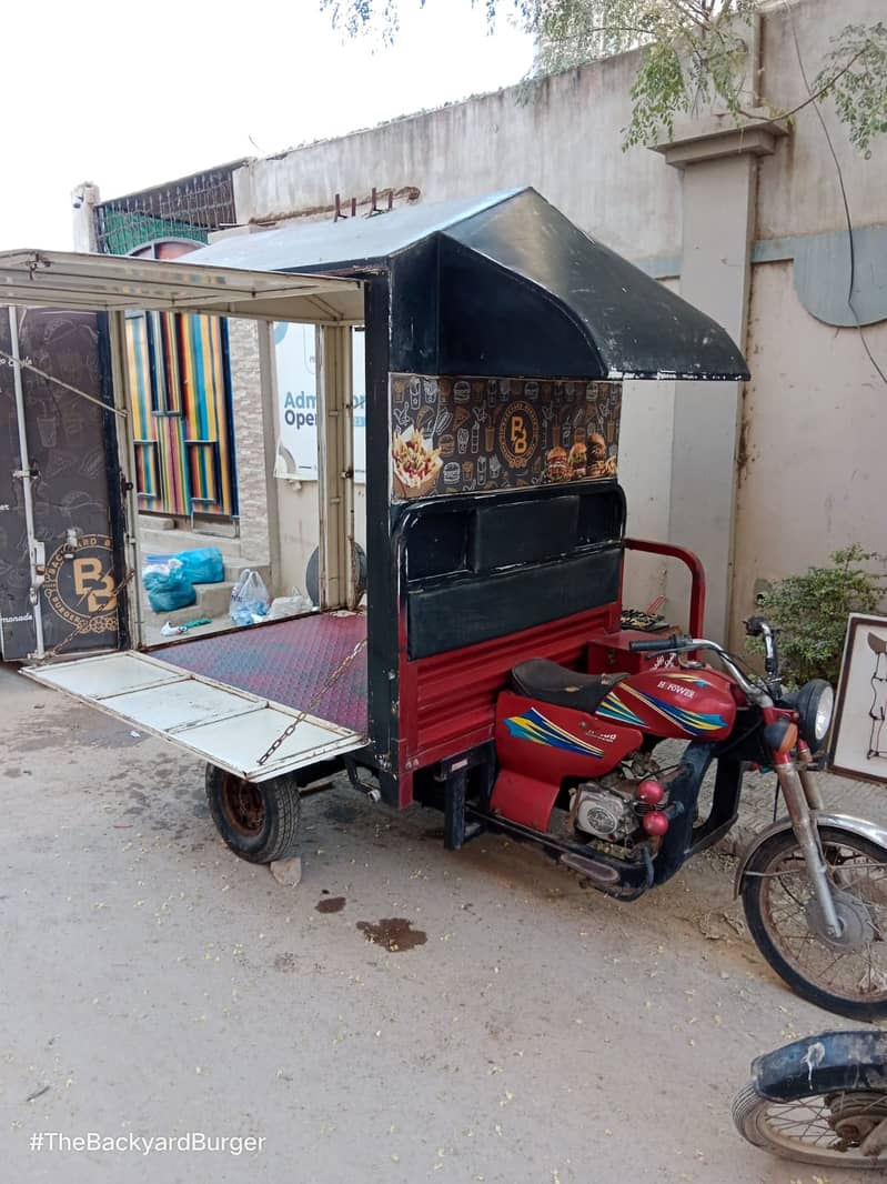 Food cart on wheels 3