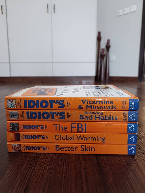 Books | Idiot's Book | Guide Books | For Sale | Novel | Book For Sale 1