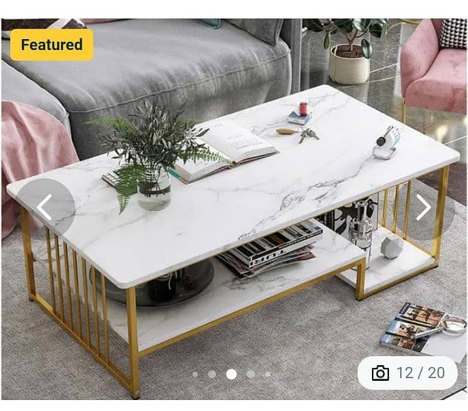 Center table/Nesting Tabl /Marble table/Coffee table/Round table 8