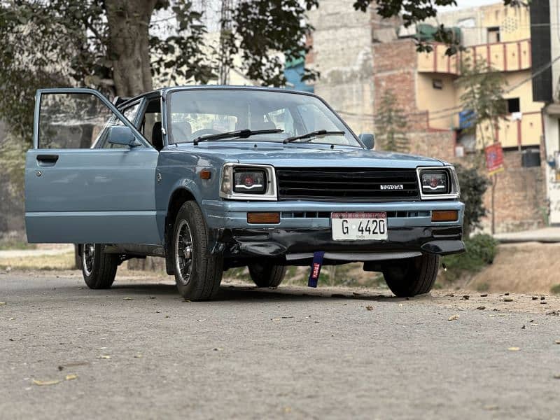 Toyota Starlet 1984 all genuine 0