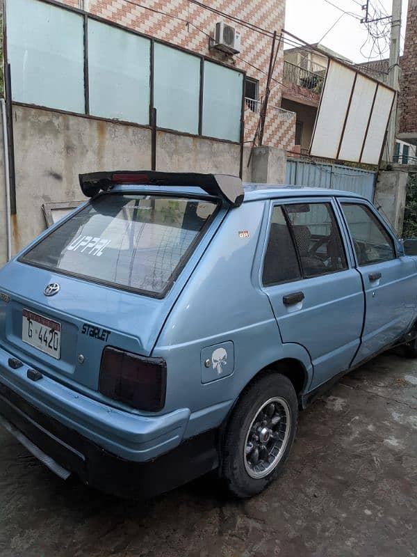 Toyota Starlet 1984 all genuine 5