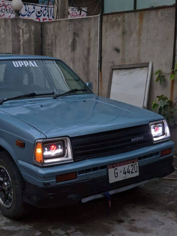 Toyota Starlet 1984 all genuine 17