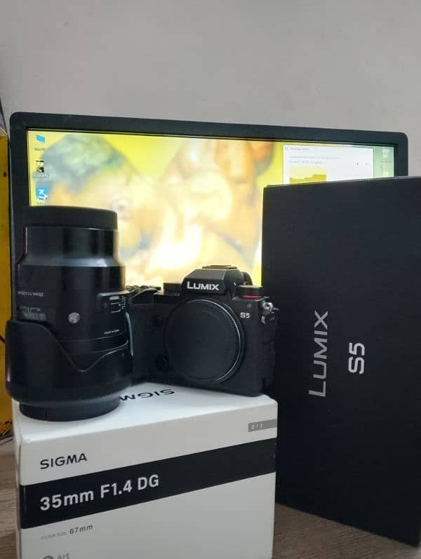 Lumix s5 with 35mm 1.4 sigma 4