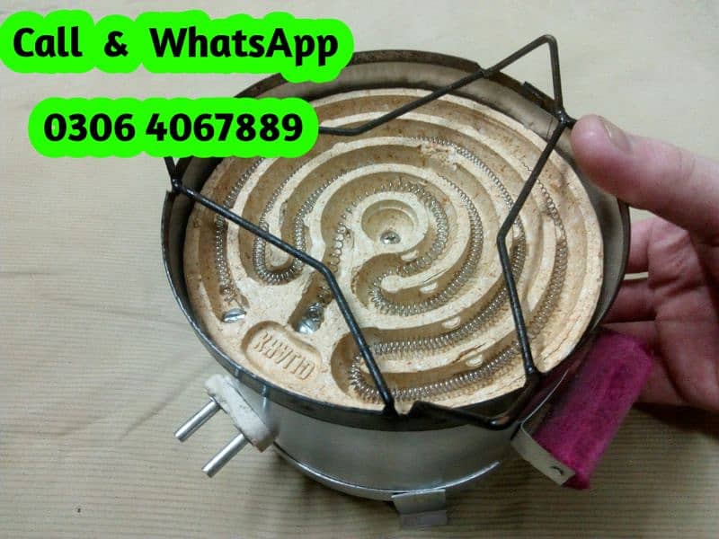 Stove electric burner heater roti, salan, tea & coffee use 0