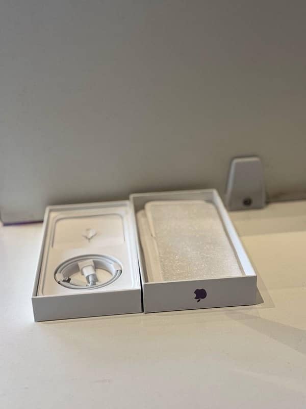 IPHONE 14 PRO MAX 128 GB PTA APPROVED WITH BOX AND CABLE, PURPLE COLOR 8