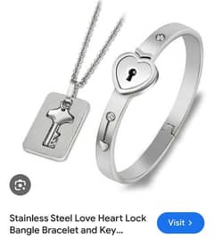 heart lock bracelet