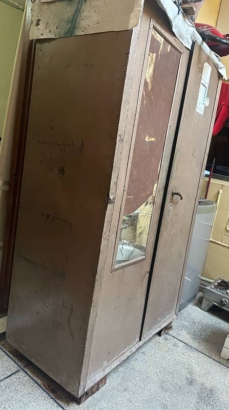 Urgent Sell Solid Iron Wardrobe / Cupboard 4