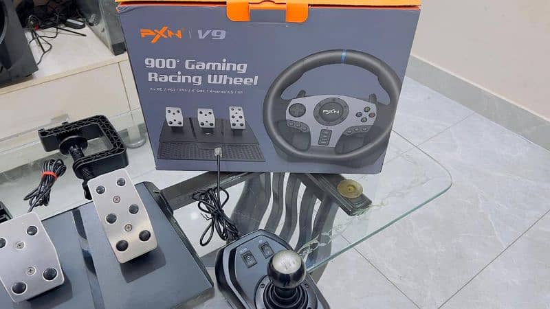 PXN V9 STEERING WHEEL CONDITION 10/10 2