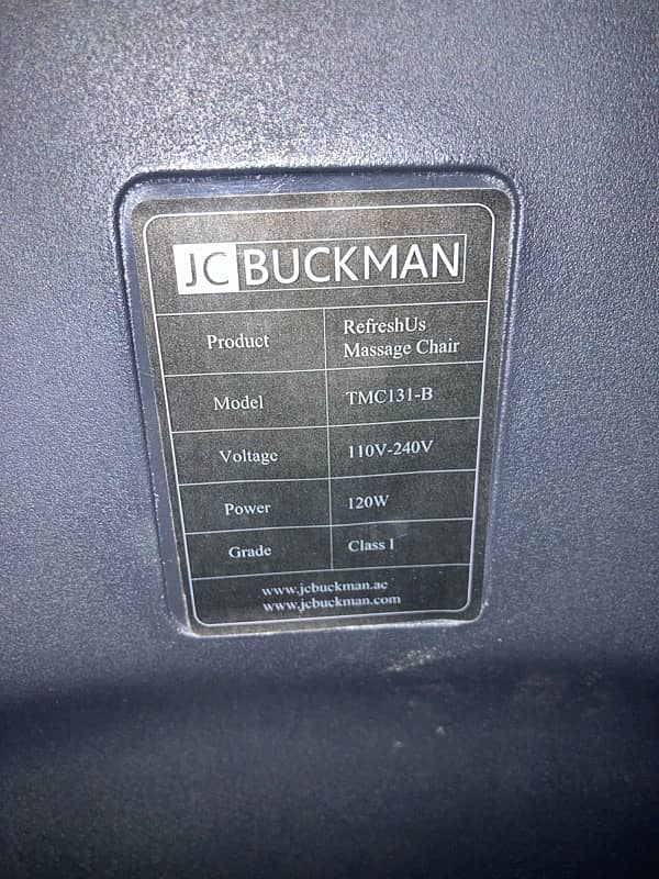 Massager Chair | Massager Machine | Full Body Massage Chair JC Buckman 1