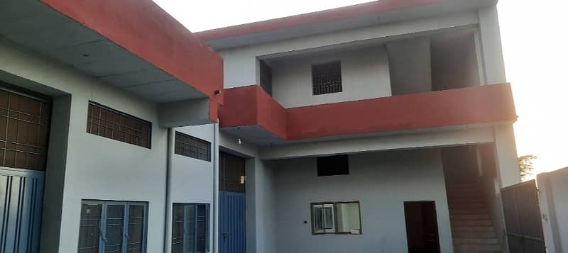 3 Kanal Double Storey Factory For Rent. 0