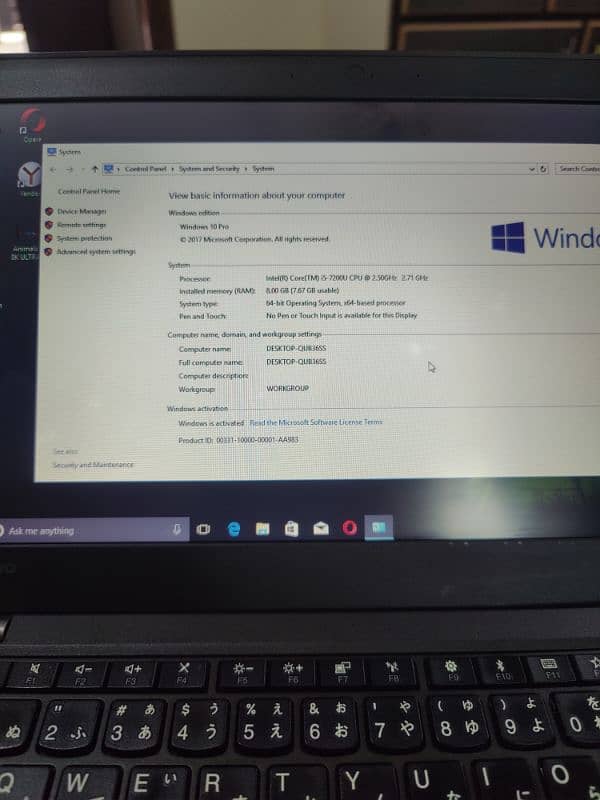 Lenovo ThinkPad Core i5 7th Gen 8Gb/128Gb SSD 2