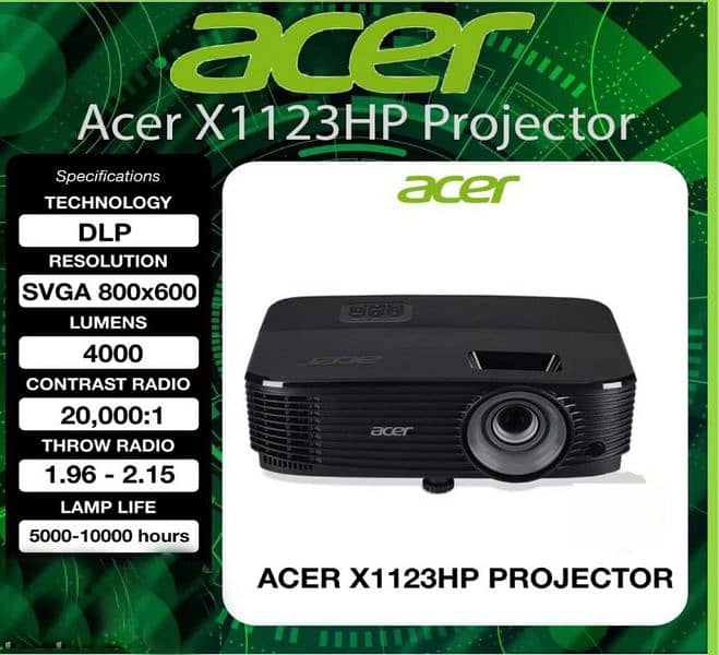 used Branded Multimedia Projector o31721182o9 7