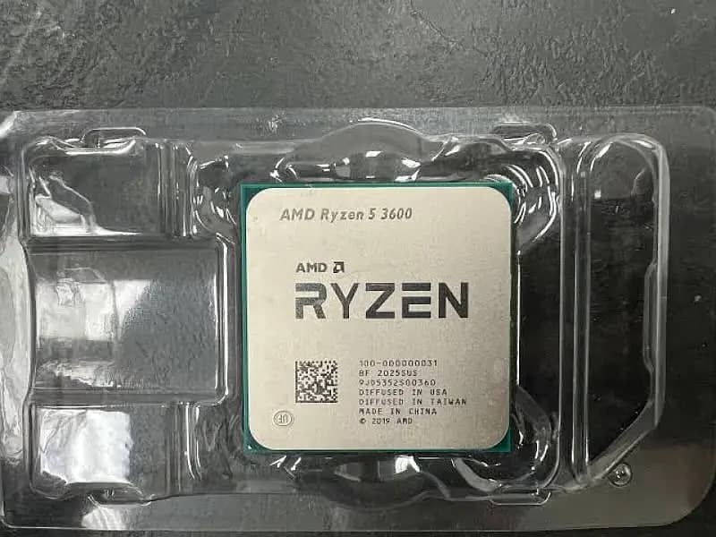 Ryzen 5 3600, with box and stock cooler 1