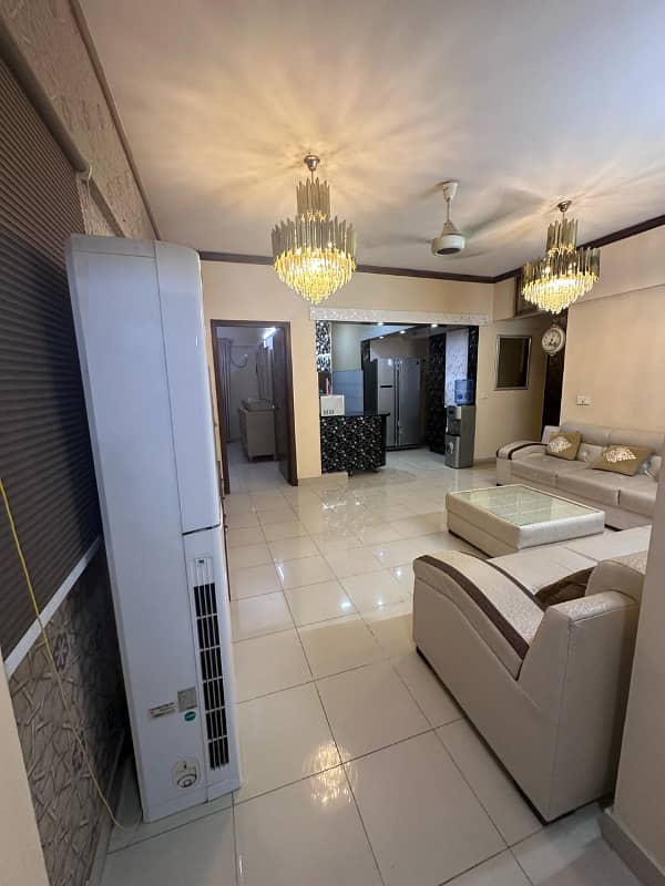 Fully furnished apartment at bukhari commercial phase 6 1