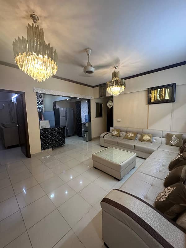 Fully furnished apartment at bukhari commercial phase 6 2