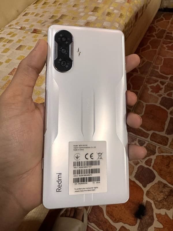 redmi k40 gaming 12/256gb complete box pta approved 1