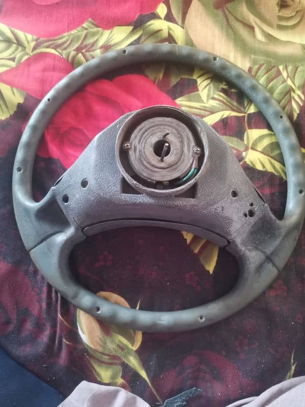 Mehran car original fresh pice steering & leather cover 2