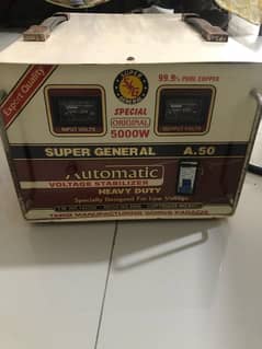 Super General Stabilizer 5000 watts